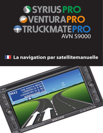 Truckmate Pro S9000 | Syrius Pro S9000 | PL9600 | CC9600 | Mode d'emploi | Snooper Ventura Pro S9000 Manuel utilisateur | Fixfr