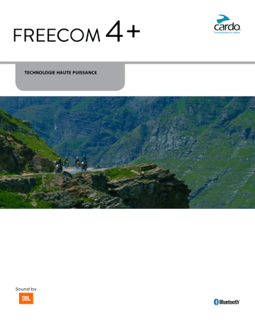 Cardo Systems Freecom 4+ Manuel utilisateur | Fixfr