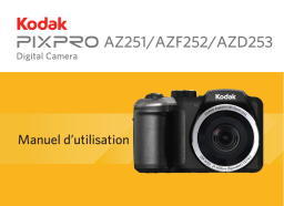 Kodak AZ251 - PixPro Manuel utilisateur