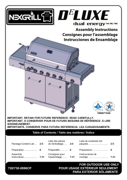 Nexgrill 720-0896CP Pricemart Manuel utilisateur