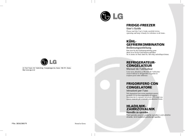 LG GR-439BLCA Manuel du propriétaire | Fixfr