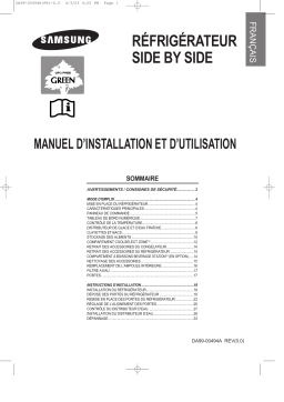 Samsung rs 21 dcms Manuel utilisateur