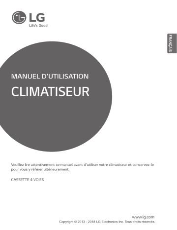 AMNW12GTRA1 | AMNW09GTRA1 | LG AMNW18GTQA1 Manuel du propriétaire | Fixfr