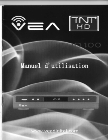 Manuel du propriétaire | Vea THD 100 Manuel utilisateur | Fixfr