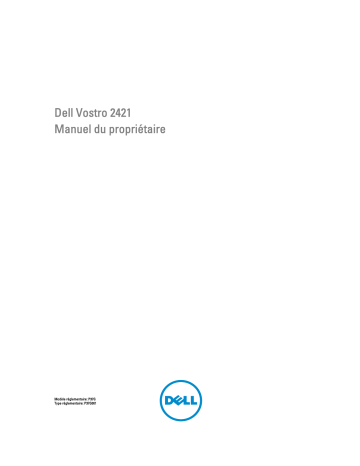 Dell Vostro 2421 laptop Manuel du propriétaire | Fixfr