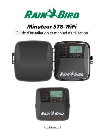 Rain Bird ST8-2.0 WiFi Smart Irrigation Timer Guide d'installation | Fixfr