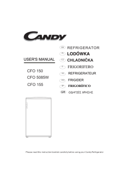 Candy CFO 155 Manuel utilisateur