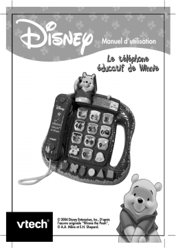 VTech LE TELEPHONE EDUCATIF DE WINNIE Manuel utilisateur