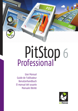 ENFOCUS SOFTWARE PITSTOP PRO 6.5 Manuel utilisateur