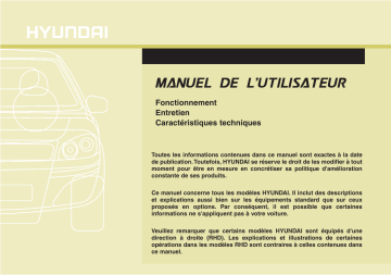 Hyundai i40 2011 Manuel du propriétaire | Fixfr