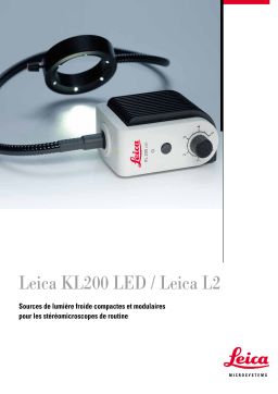 Leica L2 Manuel utilisateur