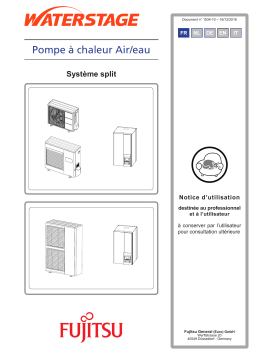 Fujitsu WSYA100DG6/WOYA060LFCA Manuel utilisateur