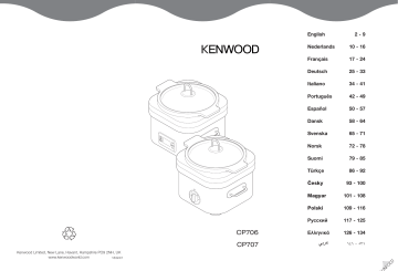 Manuel du propriétaire | Kenwood CP707 Manuel utilisateur | Fixfr