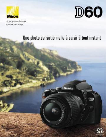 Manuel du propriétaire | Nikon D60 Manuel utilisateur | Fixfr