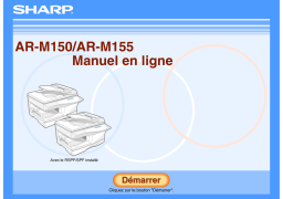 Sharp AR-M150 Manuel utilisateur