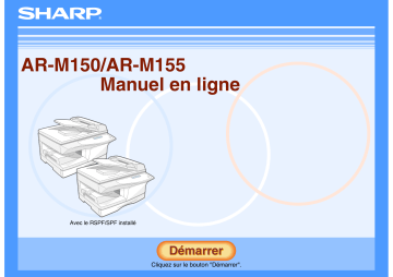 Manuel du propriétaire | Sharp AR-M150 Manuel utilisateur | Fixfr