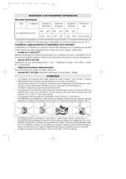 DeLonghi RH42 Manuel utilisateur