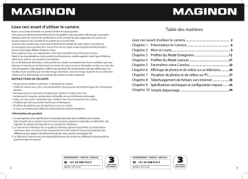 Manuel du propriétaire | Maginon DV-23 HD Manuel utilisateur | Fixfr