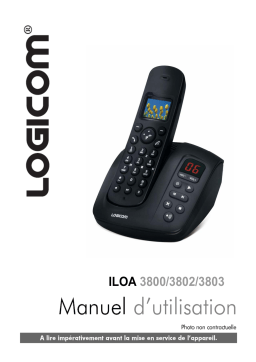 Logicom TRIO ILOA 3803 Manuel utilisateur