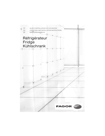 FA16302X | FA16302 | 3FSC-19L | 3FSC-19XL | FA16502X | 3FSC-18XL | FA16502 | FA1630 | Manuel du propriétaire | Fagor 3FSC-18L Manuel utilisateur | Fixfr