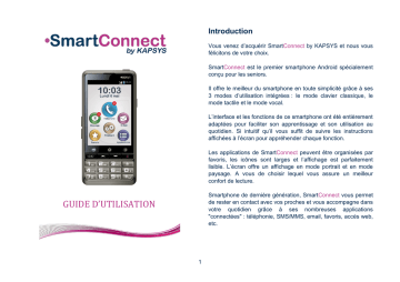 Mode d'emploi | Kapsys SmartConnect Manuel utilisateur | Fixfr