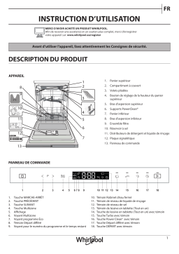 Whirlpool WIP 4O41 PLEG Manuel utilisateur