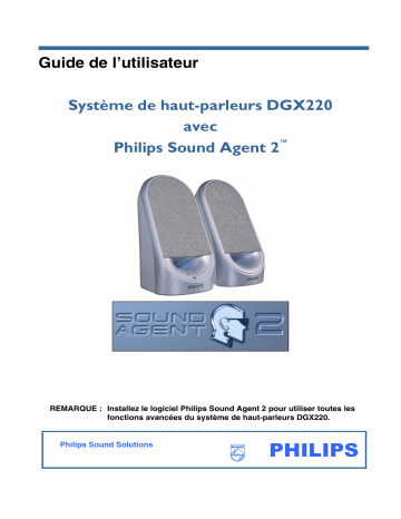 Manuel du propriétaire | Philips DGX220 Manuel utilisateur | Fixfr