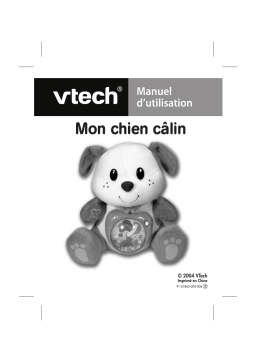 VTech MON SUPER CHIEN CALIN Manuel utilisateur