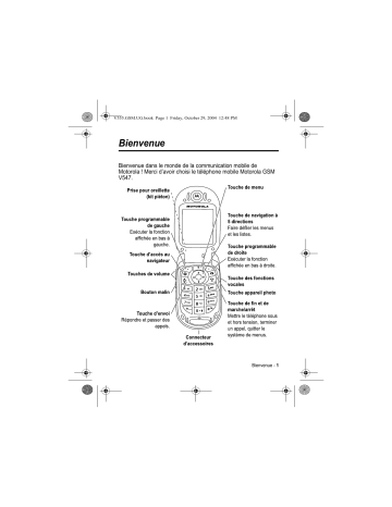 Motorola V547 Mode d'emploi | Fixfr
