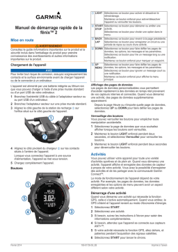 Garmin  fēnix® 2 Special Edition Manuel utilisateur