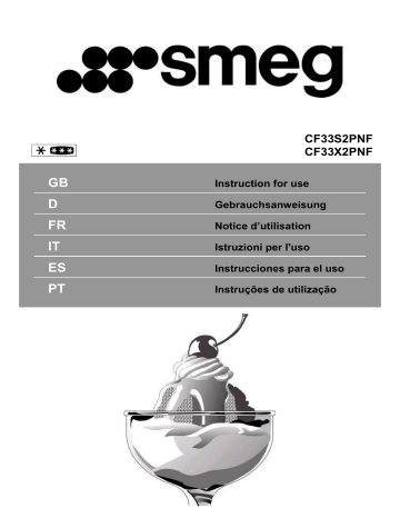 Manuel du propriétaire | Smeg CF33X2PNF Manuel utilisateur | Fixfr