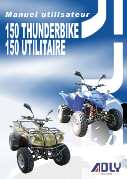 ADLY 150 INTERCEPTOR Manuel utilisateur