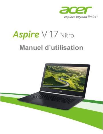 Manuel du propriétaire | Acer Aspire V17 Nitro Manuel utilisateur | Fixfr
