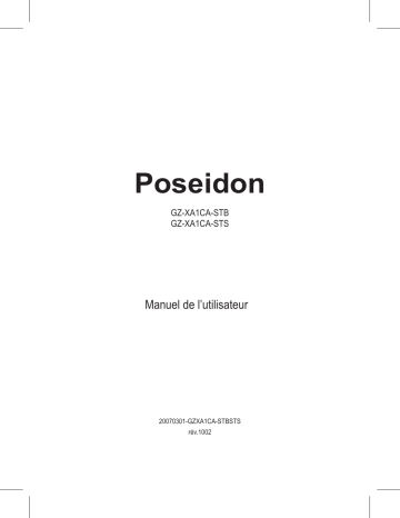 Manuel du propriétaire | Gigabyte Poseidon Manuel utilisateur | Fixfr