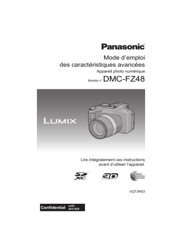 Panasonic DMC FZ48 Mode d'emploi | Fixfr