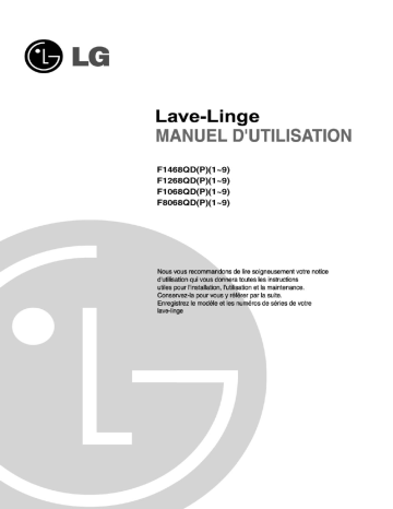 LG F1068QD Manuel du propriétaire | Fixfr