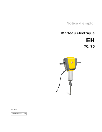 EH 70/120 28x152 US | Wacker Neuson EH 75/240 28x152 US Electric Breaker Manuel utilisateur | Fixfr