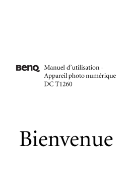 Benq Série DC DC T1260 Manuel utilisateur