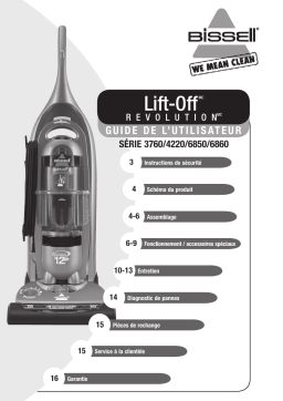 Bissell 4220 Manuel utilisateur