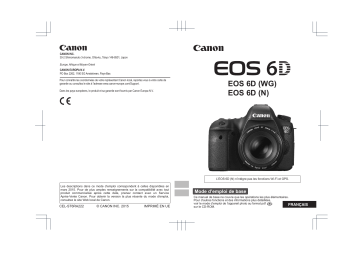 Manuel du propriétaire | Canon EOS 6D Manuel utilisateur | Fixfr