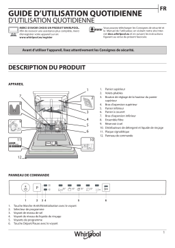 Whirlpool WIE 2B19 N Manuel utilisateur