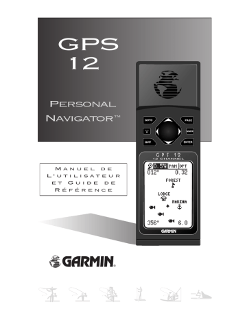 Mode d'emploi | Garmin GPS 12™ Manuel utilisateur | Fixfr