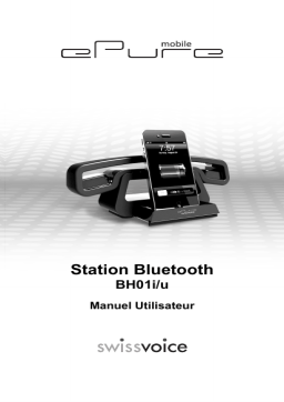 SwissVoice BH01u ePure Mobile Bluetooth Station Manuel utilisateur