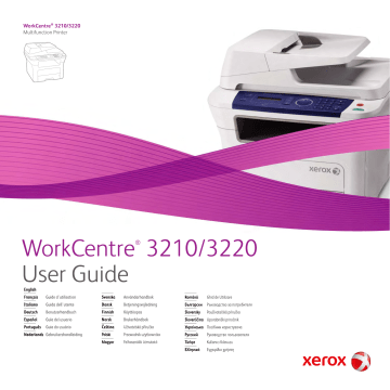 Xerox 3210/3220 WorkCentre Mode d'emploi | Fixfr