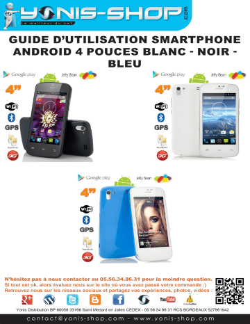 Mode d'emploi | Yonis Smartphone 4