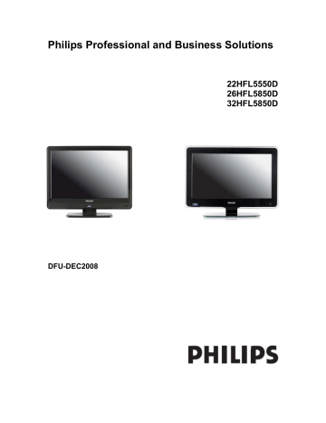 Manuel du propriétaire | Philips 22HFL5550D Manuel utilisateur | Fixfr