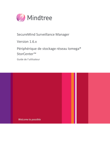 Manuel du propriétaire | Lenovo Mindtree SecureMind Surveillance Manager Version 1.7.x Manuel utilisateur | Fixfr