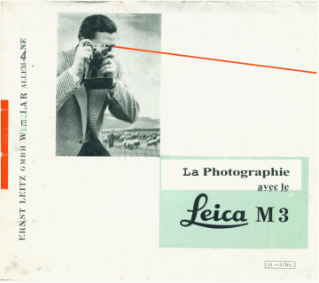 Mode d'emploi | Leica M3 Manuel utilisateur | Fixfr