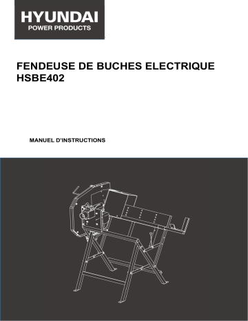 Hyundai HSBE402 Manuel utilisateur | Fixfr