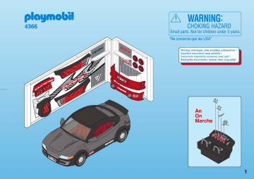 Manuel du propriétaire | Playmobil 4366 Manuel utilisateur | Fixfr